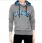 2012 guess veste mode hoodie mot haut gris